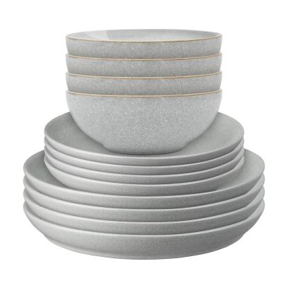 Elements Light Grey Coupe 12 Pc Set