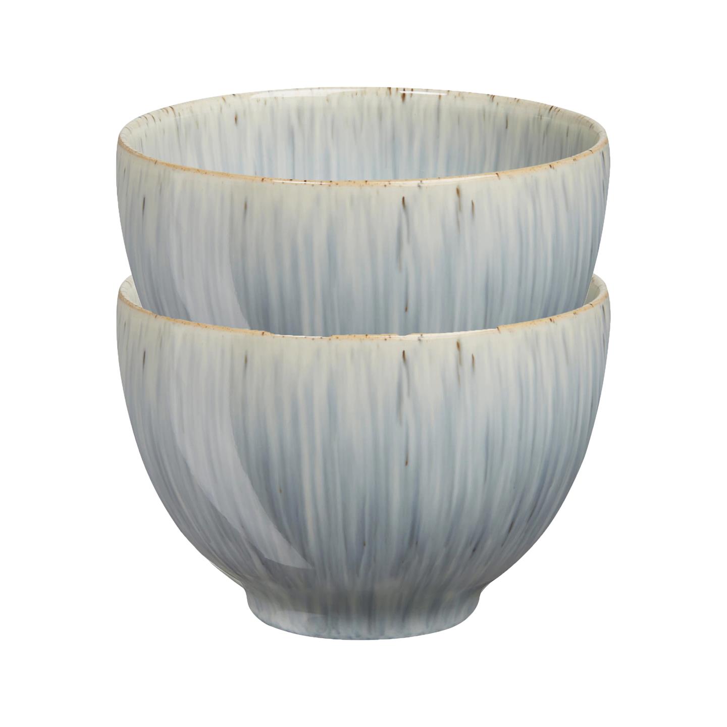 Halo Speckle Deep Noodle Bowls - Set Of 2