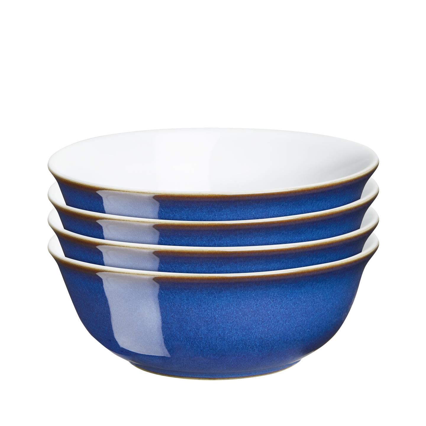 Imperial Blue Cereal Bowls - Set Of 4
