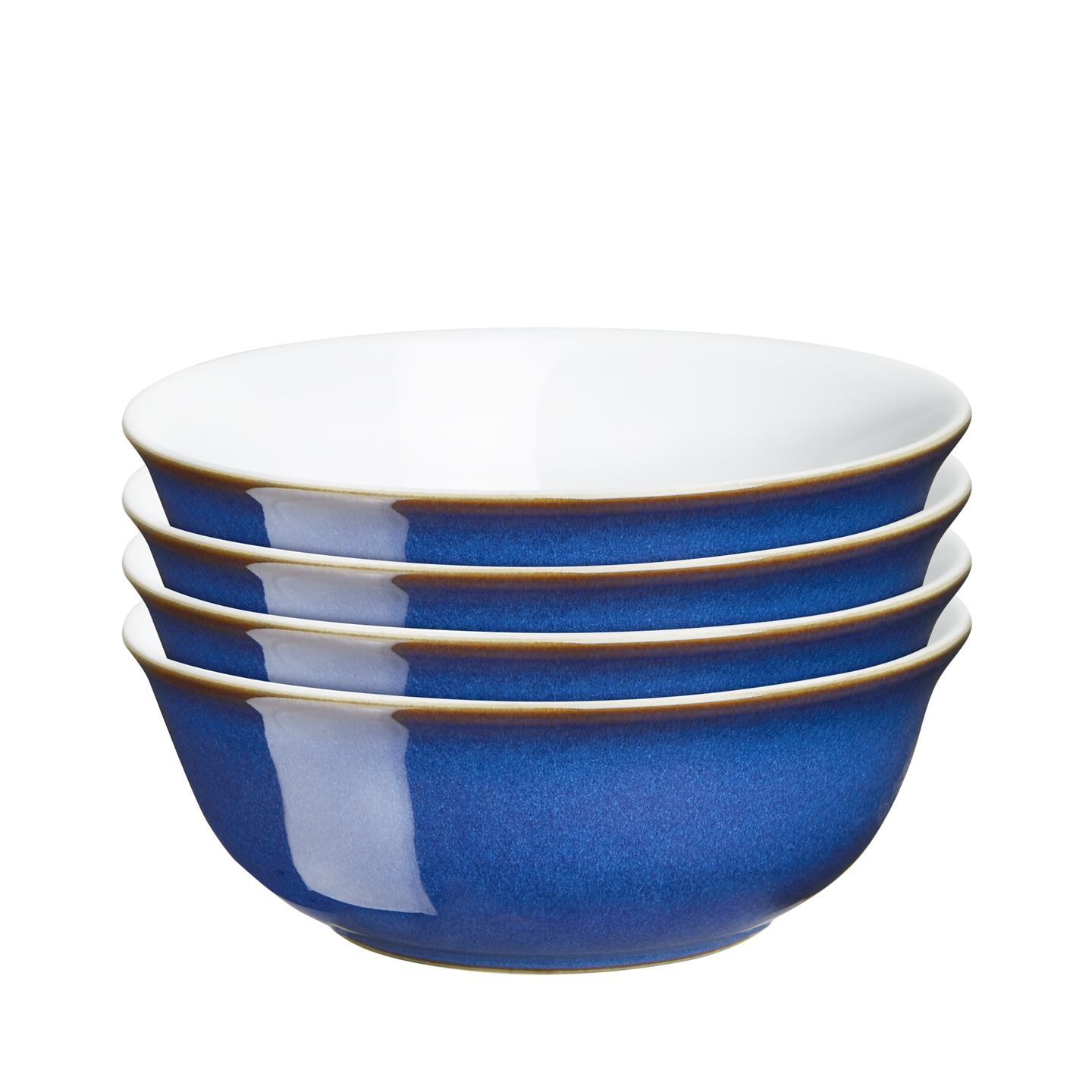 Imperial Blue Cereal Bowls - Set Of 4