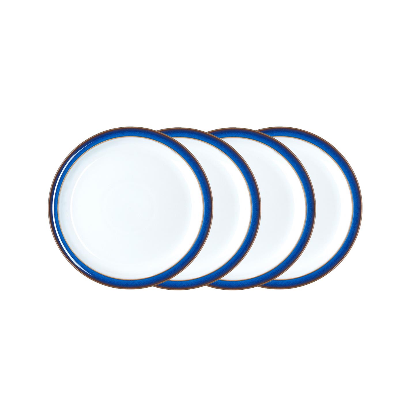 Imperial Blue Small Plates - Set Of 4