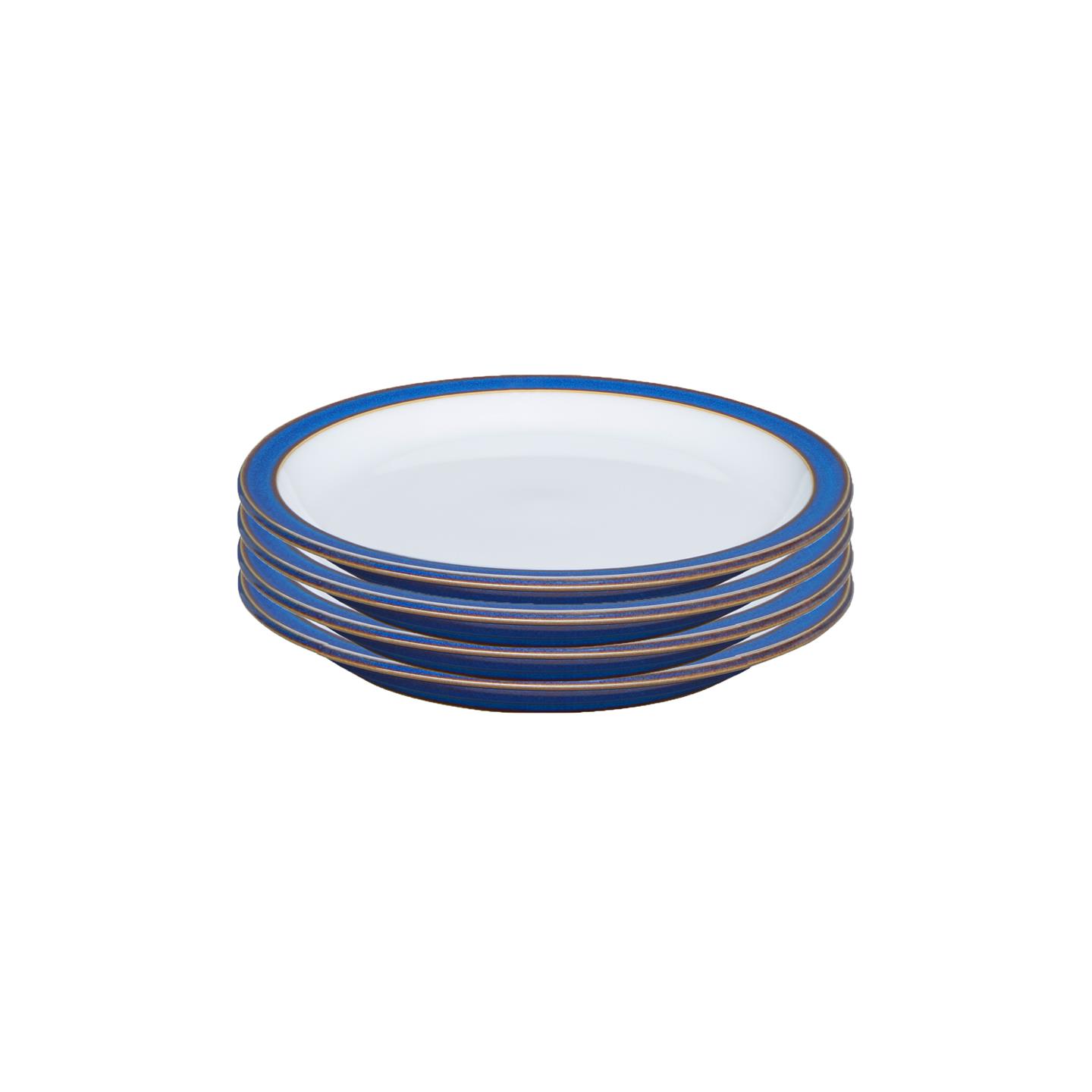 Imperial Blue Small Plates - Set Of 4
