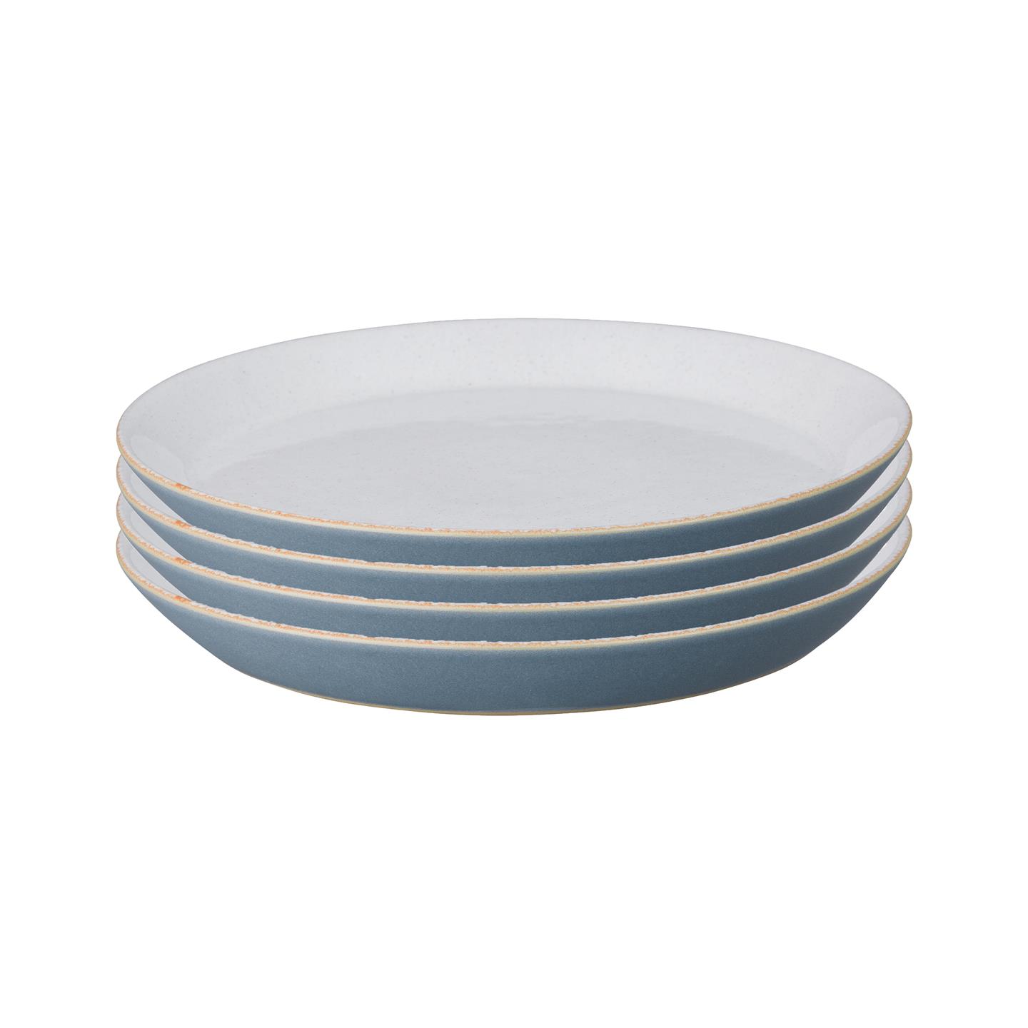Impression Blue Medium Plate - Set Of 4