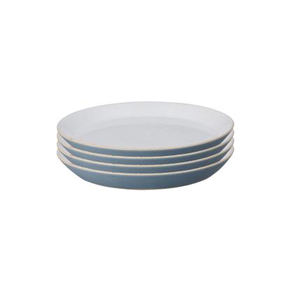 Impression Blue Small Plates - Set Of 4