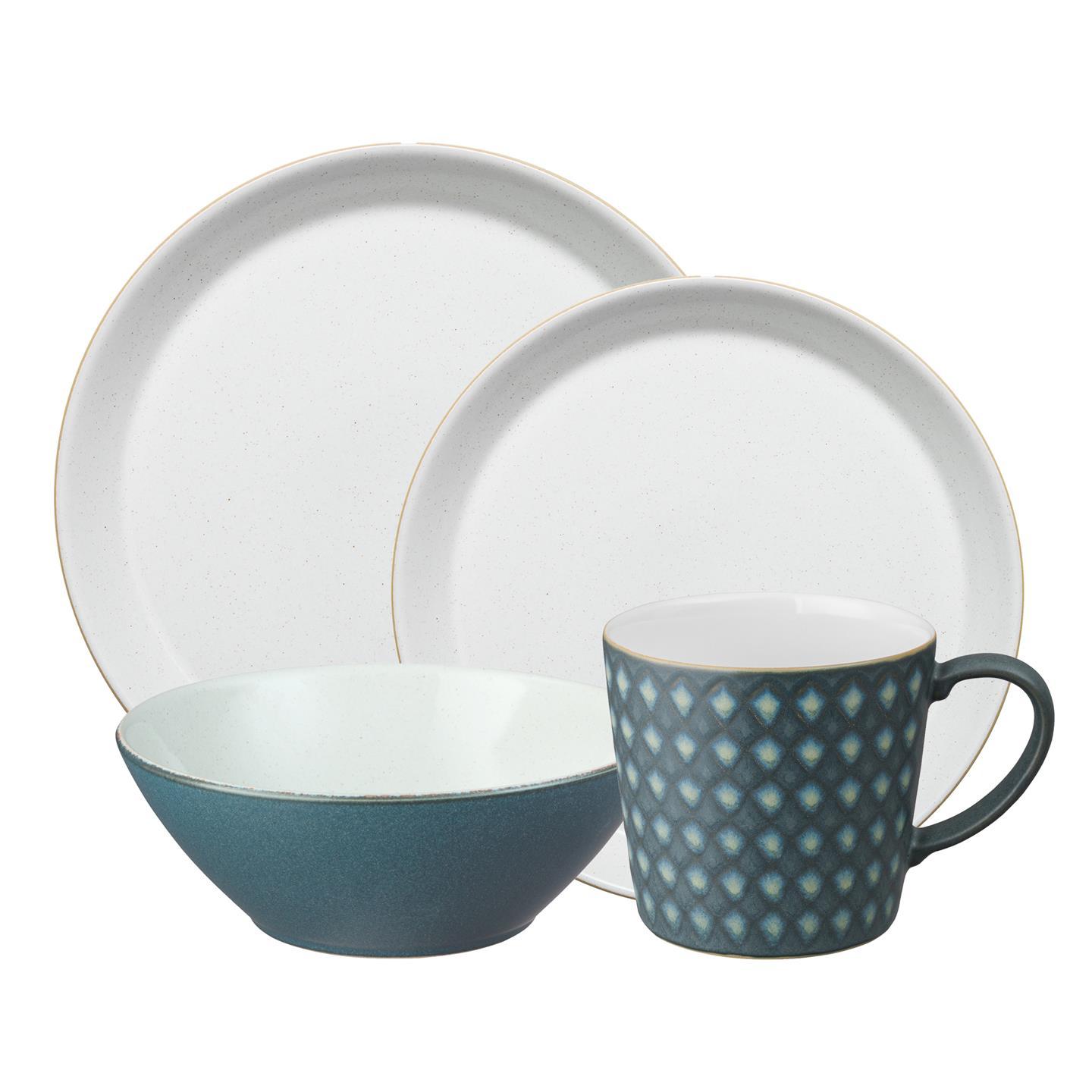 Impression Charcoal Blue 4 Pc Set