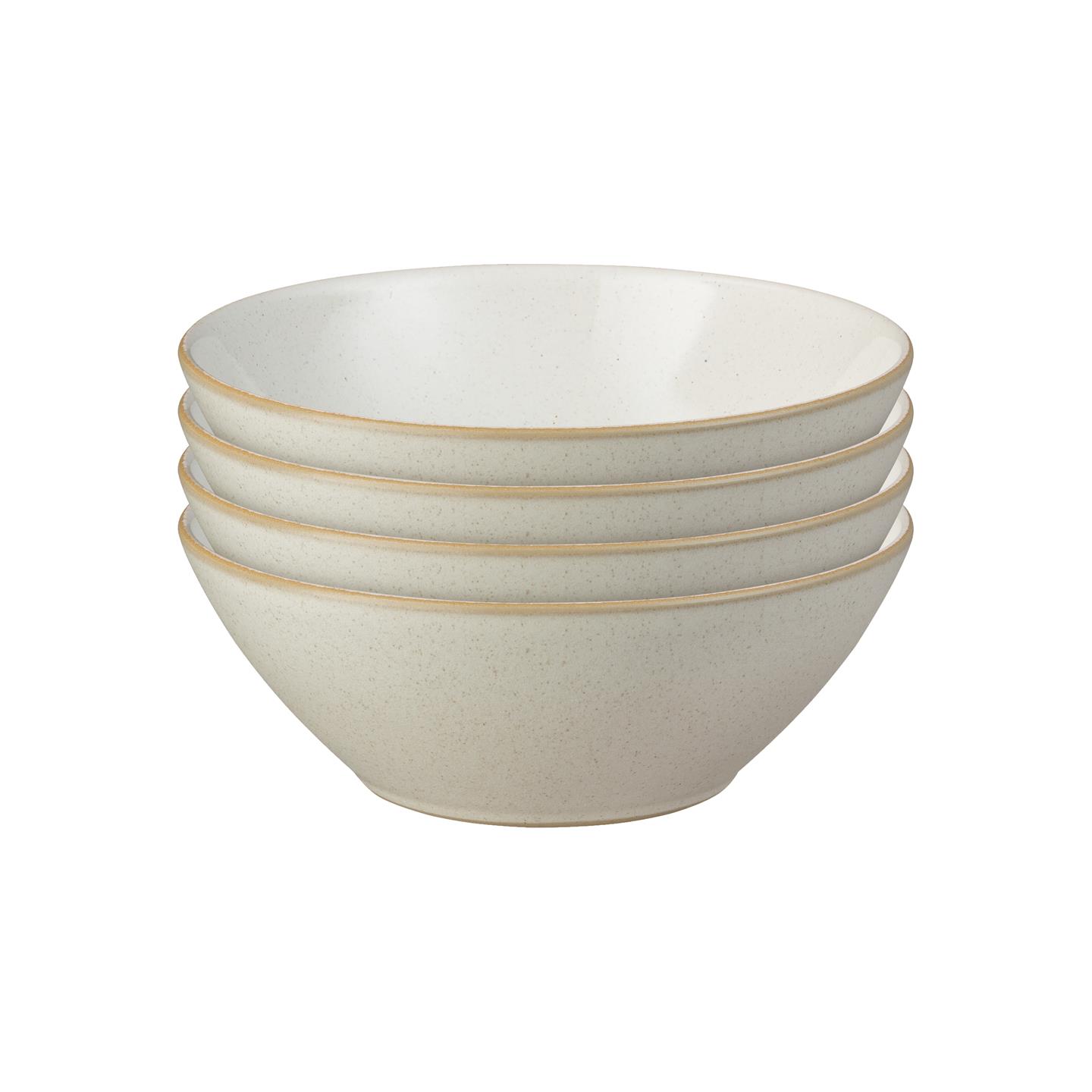 Impression Cream Cereal Bowls - Set Of 4