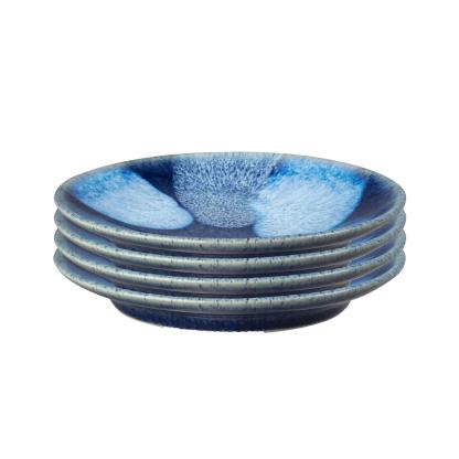 Studio Blue Accent Small Plates - Set Of 4