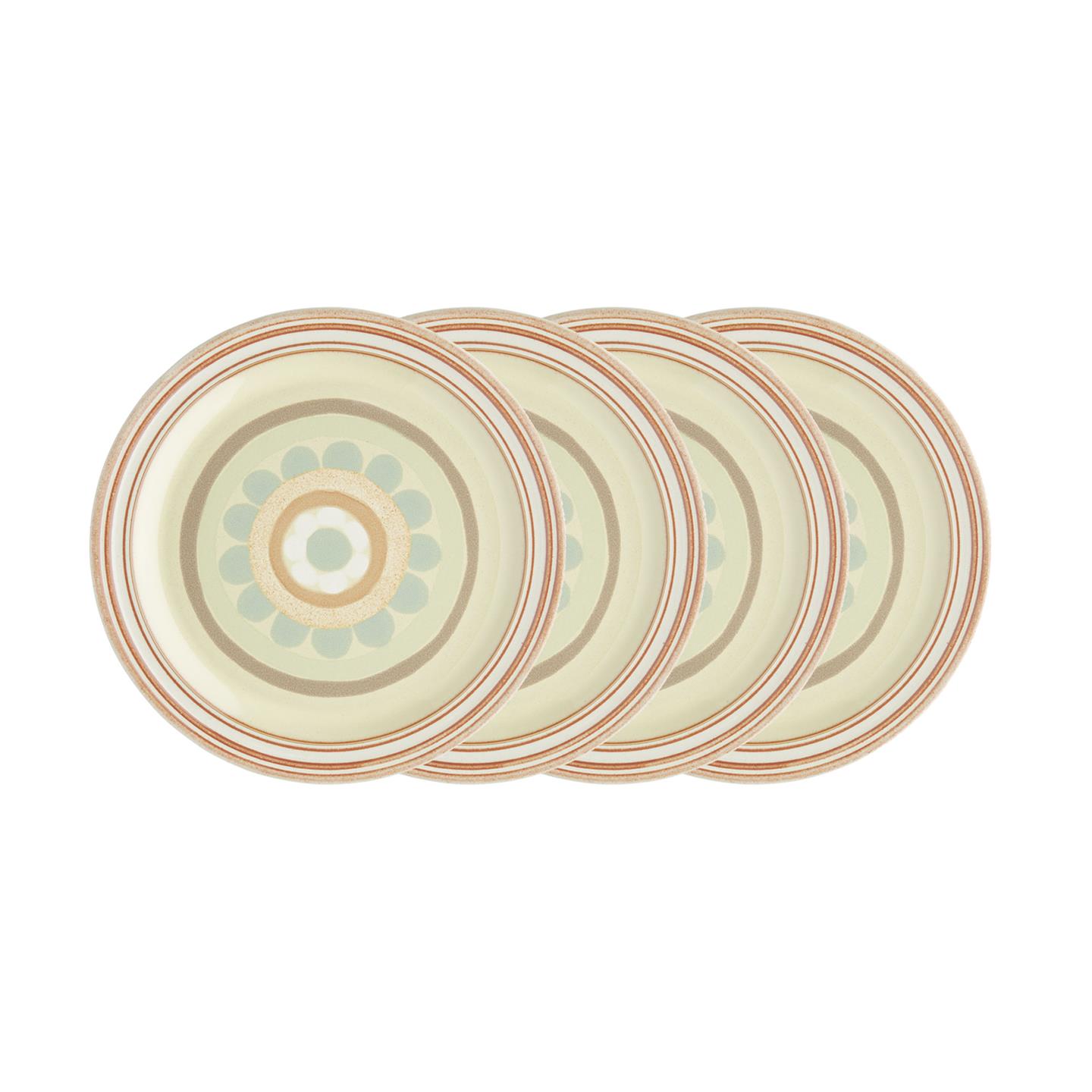 Heritage Veranda Accent Medium Plates - Set Of 4