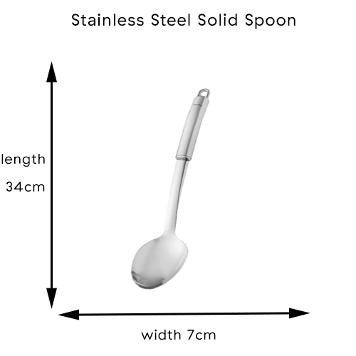 {"default":"stainless steel spoon: size length 34cm, width 7cm and depth 4.5cm"}
