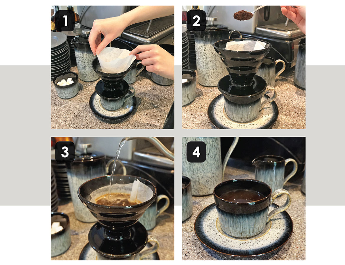 Ordliste hagl Påvirke How to Make Pour-Over Coffee with a Dripper | Denby